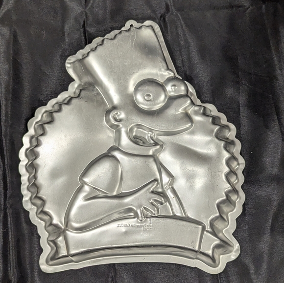 Wilton Bart Simpson cake pan, vintage 1990 The Simpsons - Picture 3 of 4